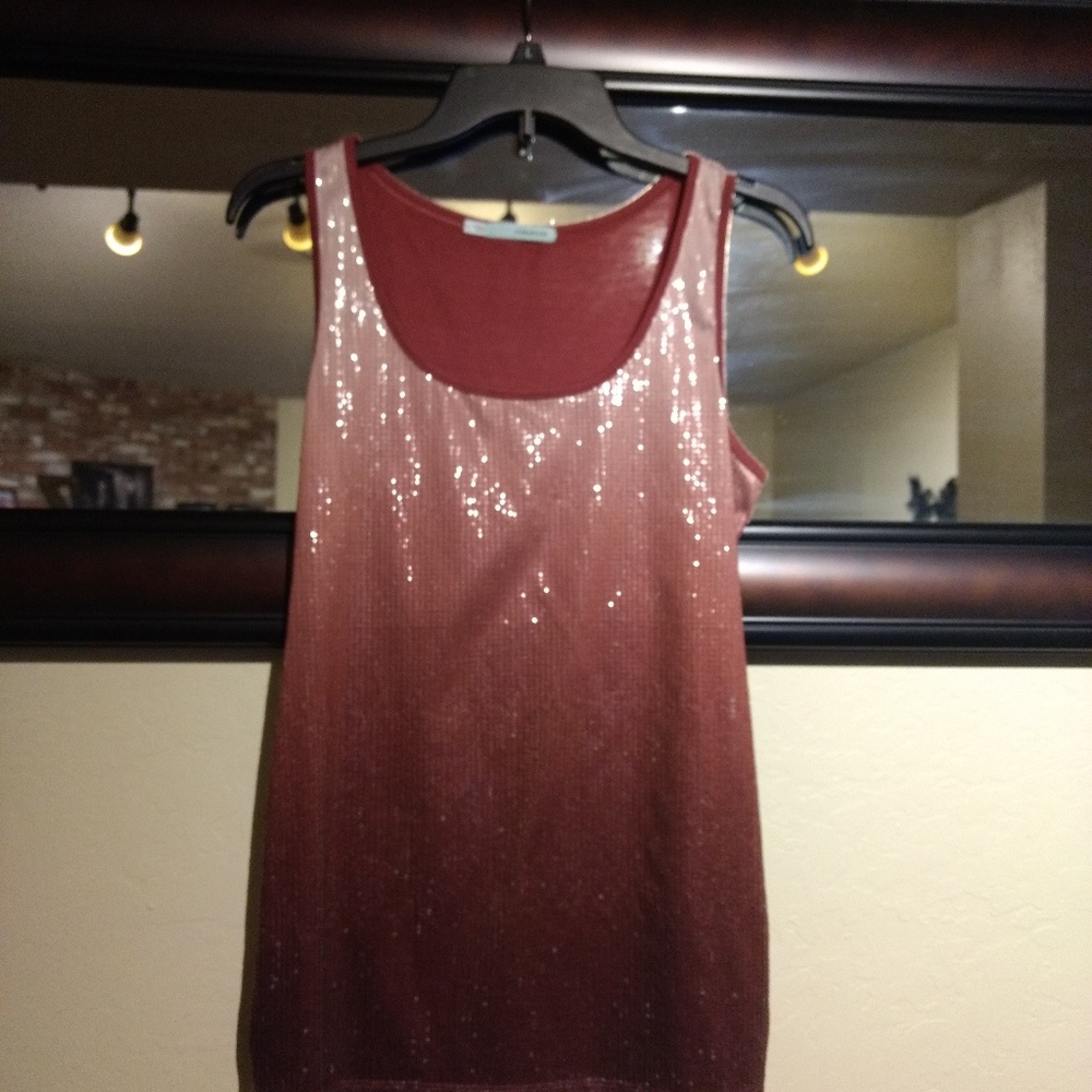 Maurice's sequined tank top